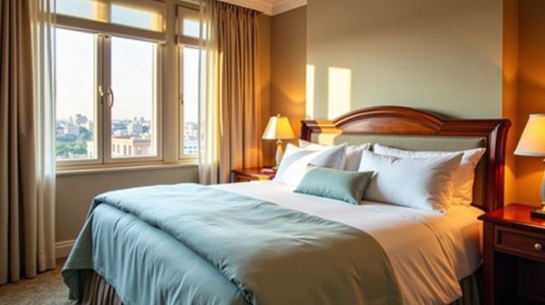 Confort haut de gamme : oreiller en plumes et duvets français