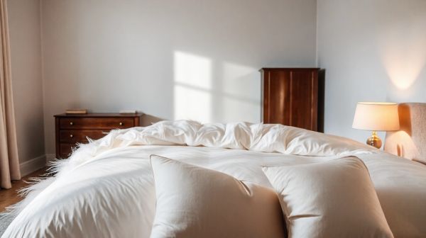 Top oreillers en plumes et duvets français pour un confort luxueux